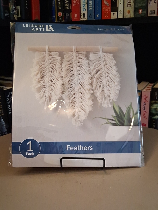Leisure Arts Other - Feathers Macrame Project